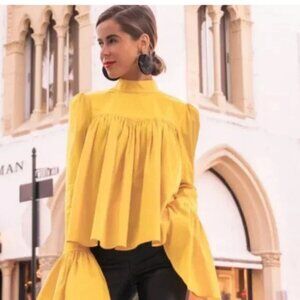 CAROLINA CONSTAS BLOUSE, SMALL